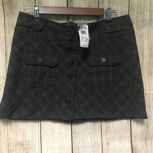 NWT dELiAs Plaid Mini Skirt Size 11/12